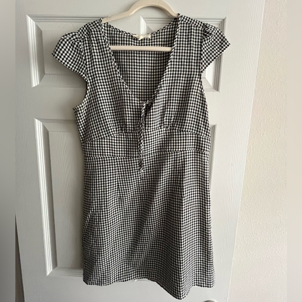 Black & White Farm Dress
